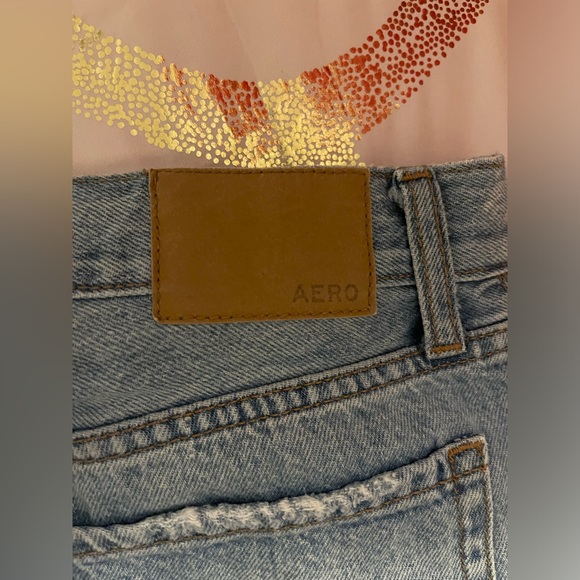 ripped denim boyfriend shorts - Picture 4 of 9